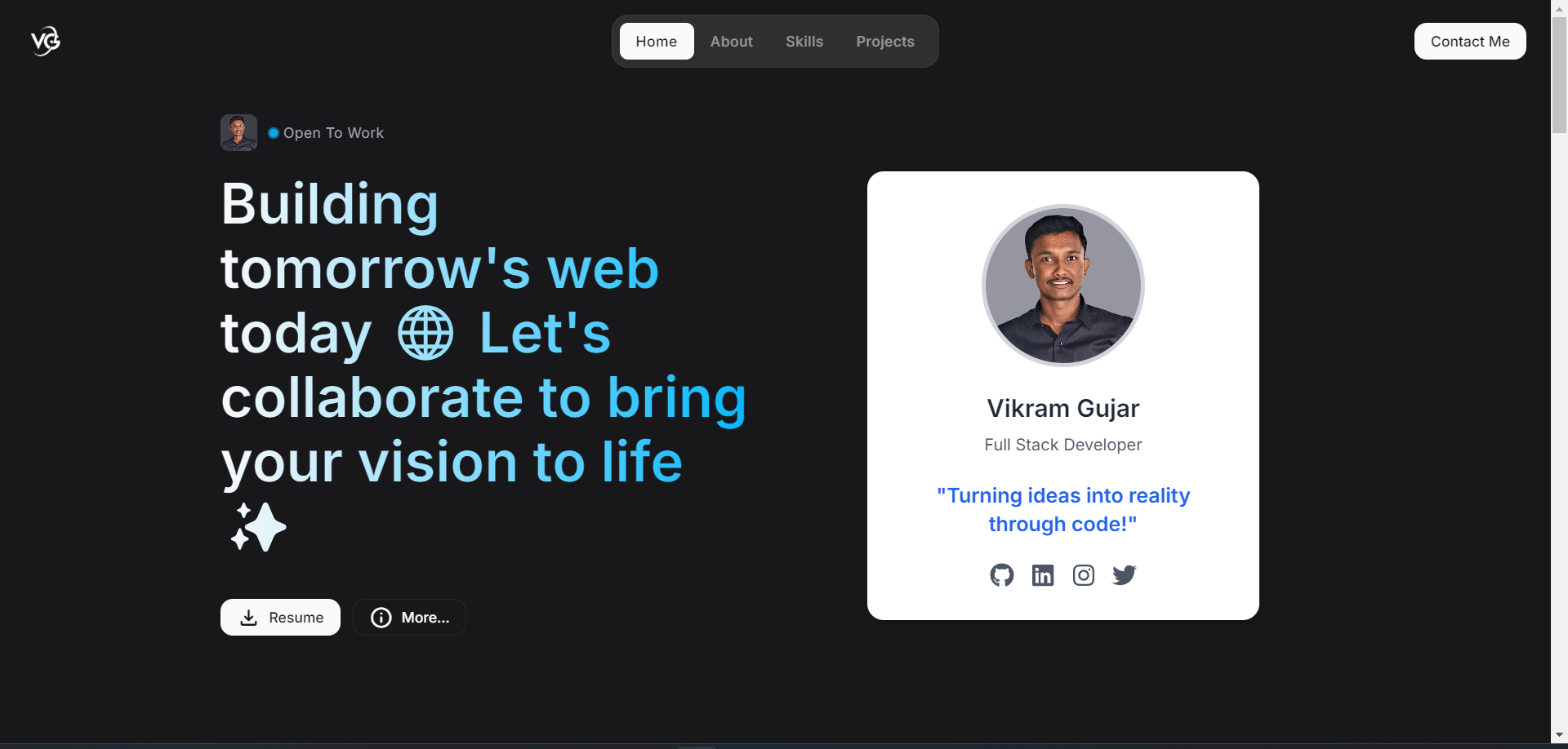 Personal Portfolio